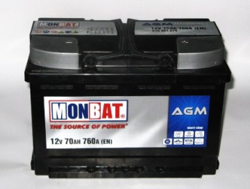  Monbat - 70 R+760A AGM